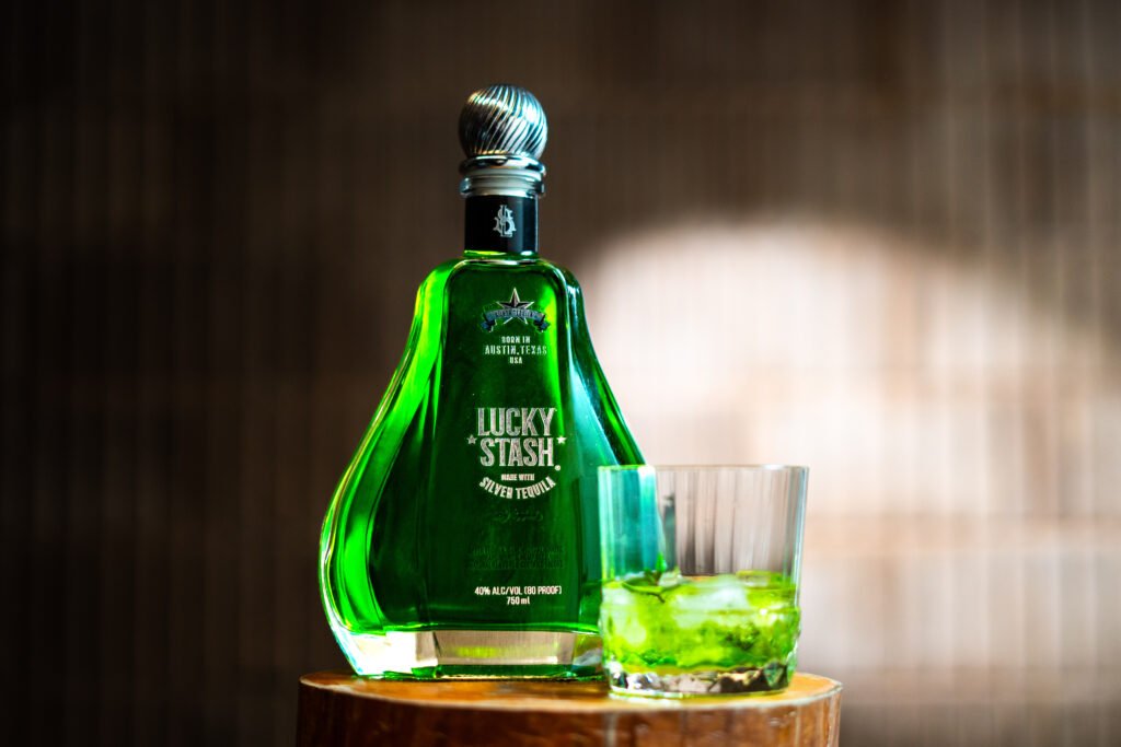 why lucky stash is not gin botanical tequila bottle