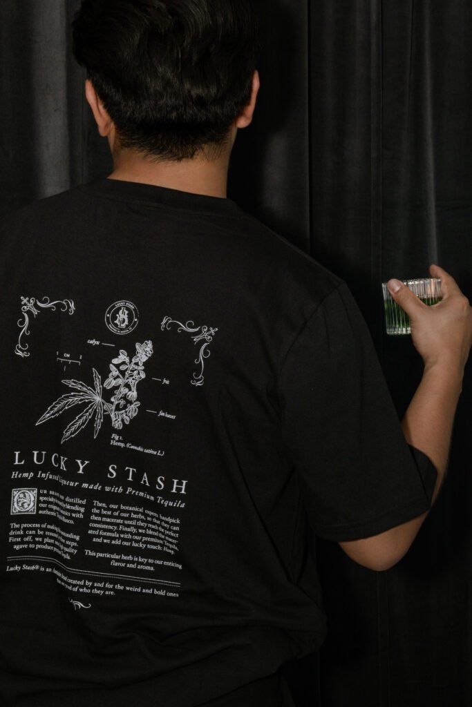Not a celebrity tequila, we are a legacy — Lucky Stash botanical Mexican tequila culture represented through apparel and ritual drinking moment.